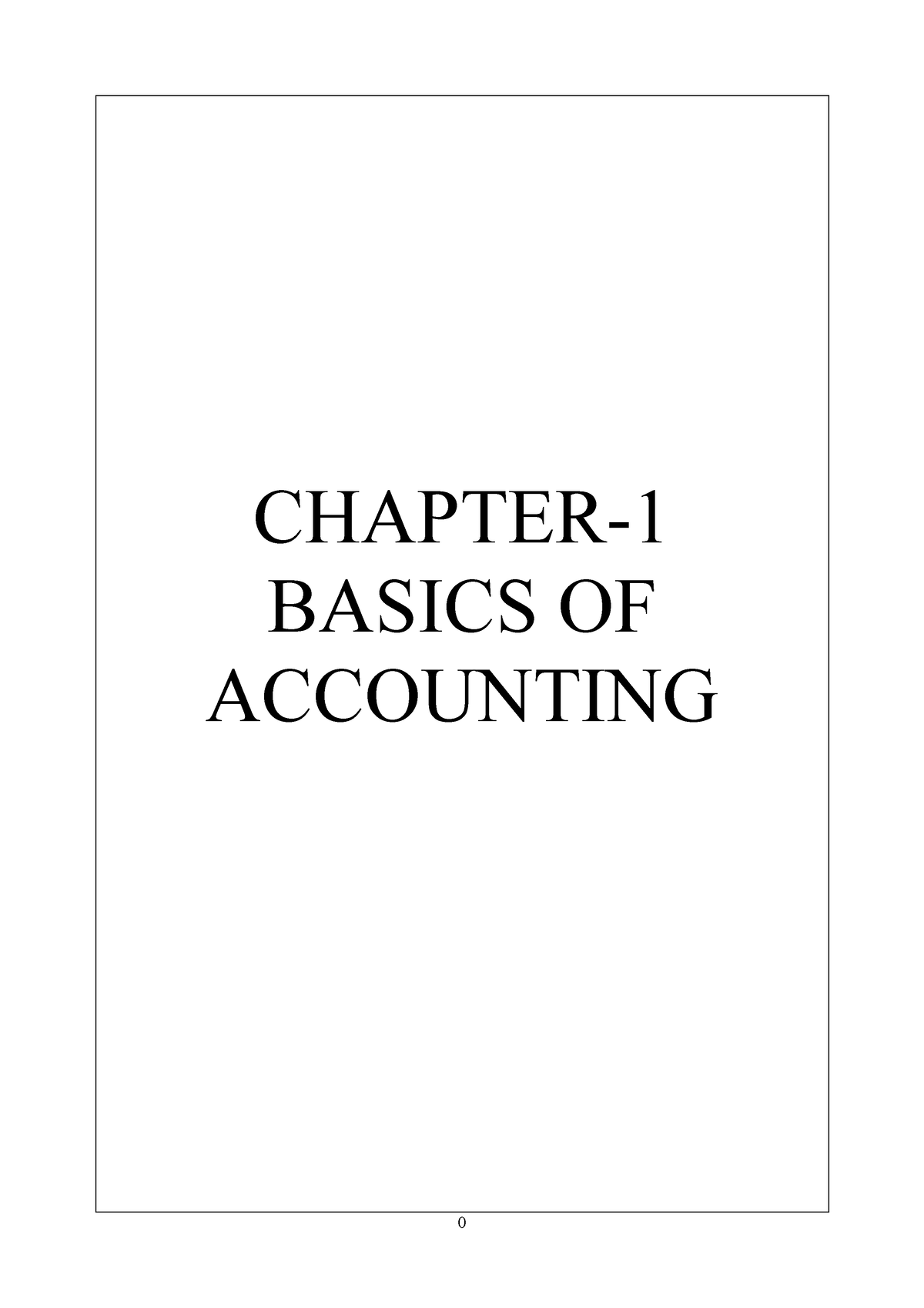 Chapter 1 AND 2 1 - Final 1 Management Accounting - CHAPTER- BASICS OF ...