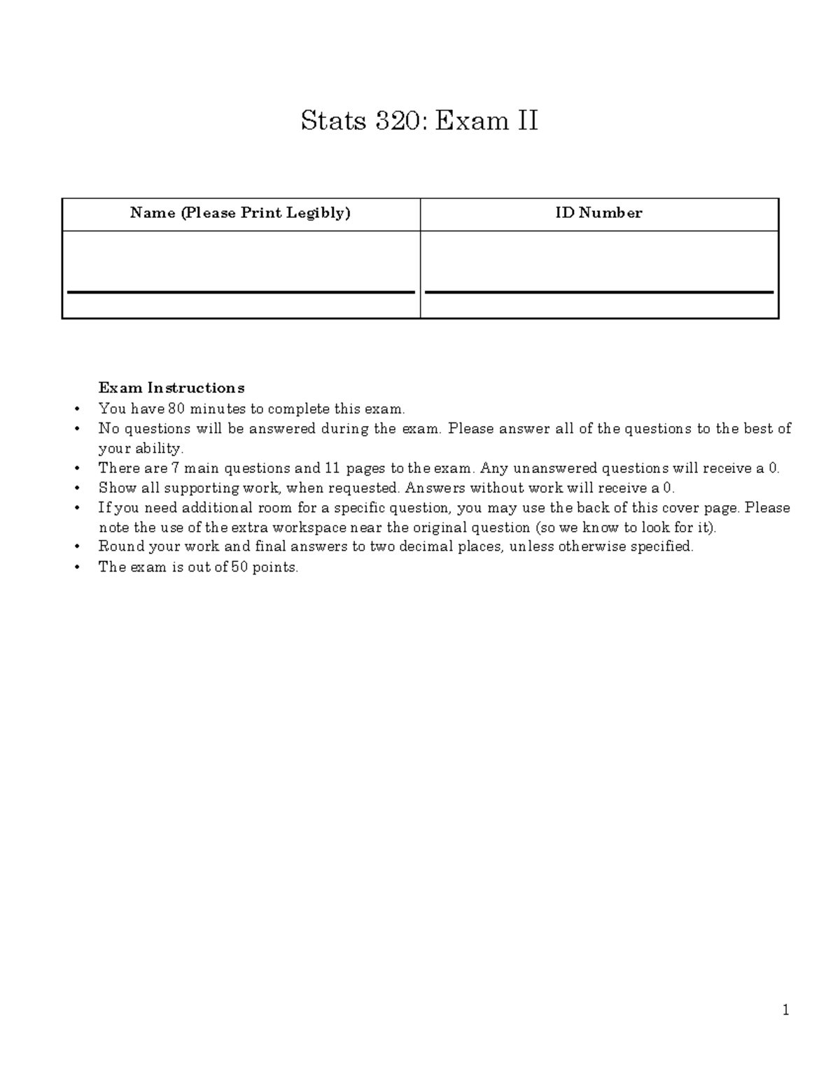 final-exam-ii-solutions-stats-320-exam-ii-name-please-print