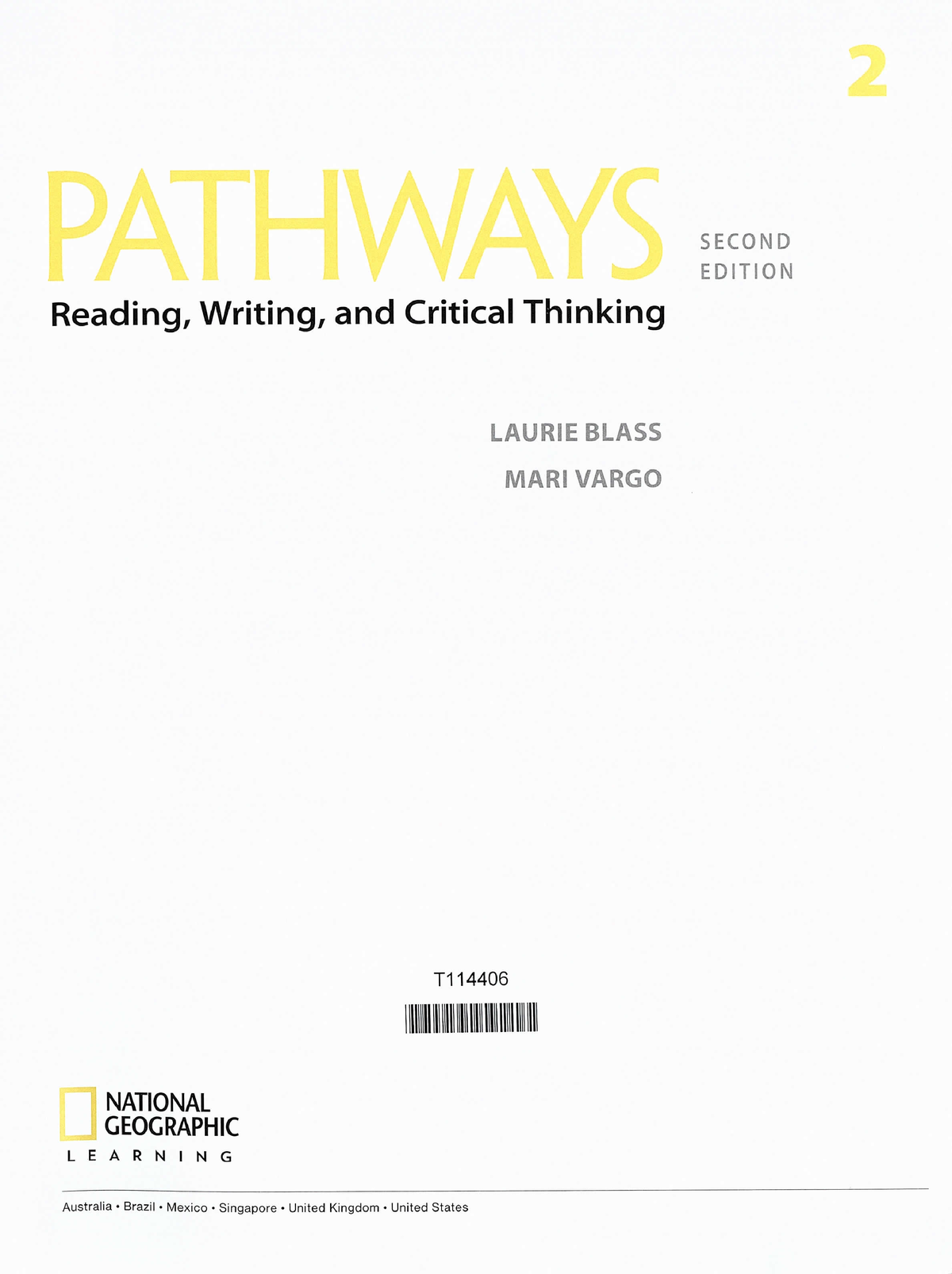 borrow pathways reading writing and critical thinking 2