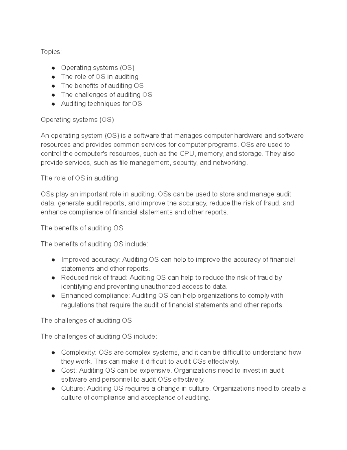 master thesis topics auditing