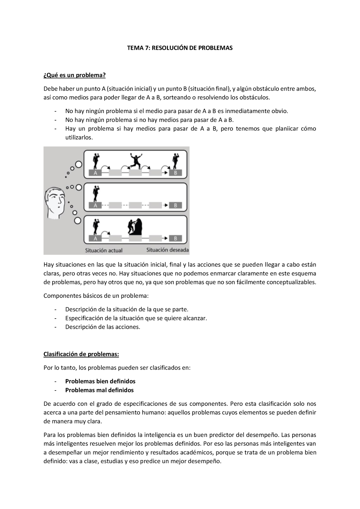 Tema 7 Resolución De Problemas - Pensamiento Y Lenguaje - TEMA 7 ...