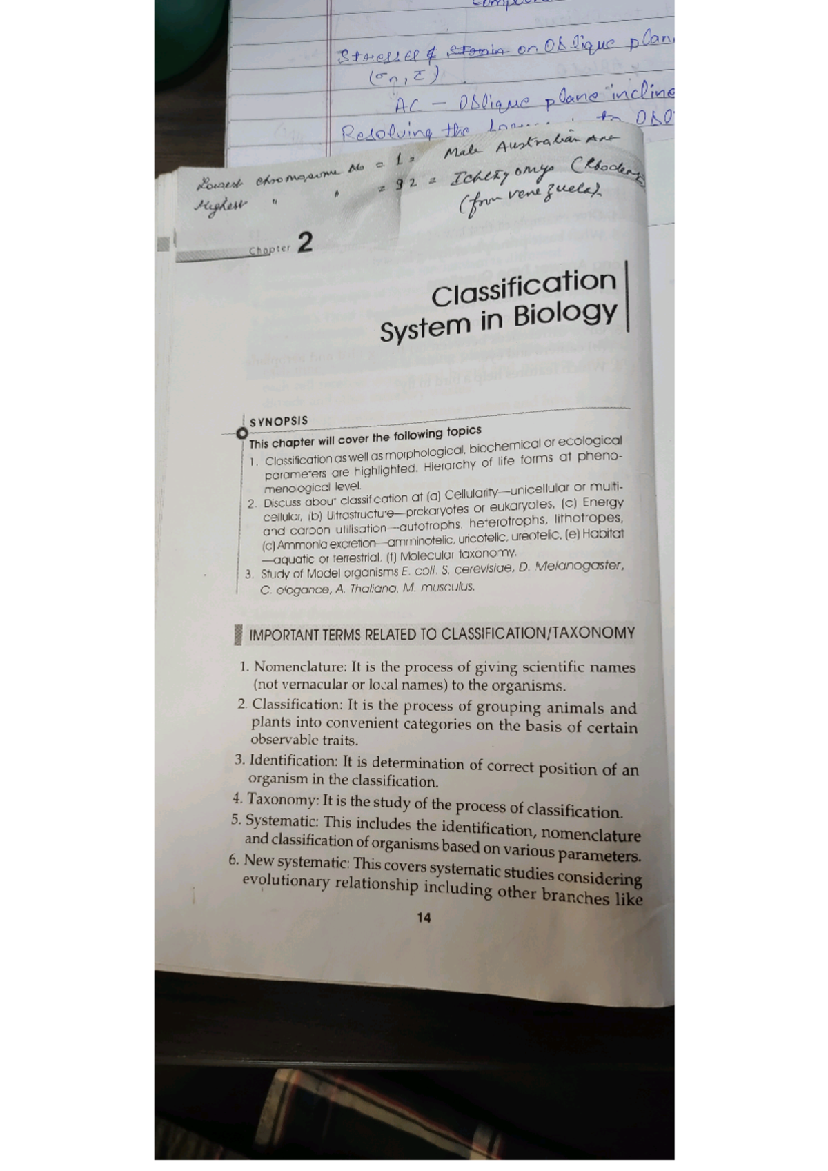 Bio ch2 - Biology Notes - science - Studocu