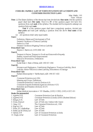 Law-of-Torts - Law Of Tort - . KLE SOCIETY’S B.V LAW COLLEGE, BELAGAVI ...