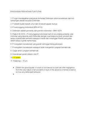 CASE 3 - Cases to review - Criminal Procedure I - UKM - Studocu