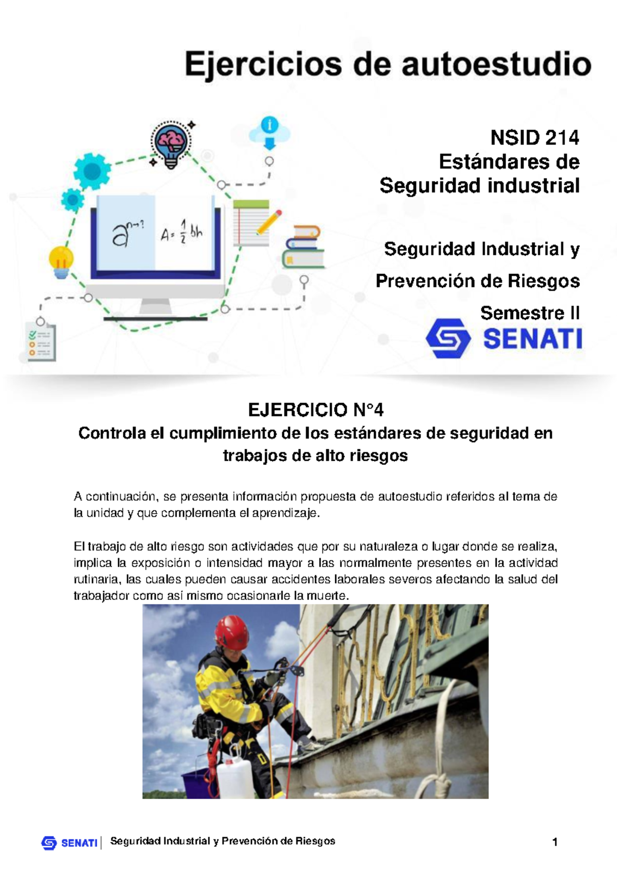 NSID NSID-214 Ejercicio T004 - EJERCICIO N° 4 Controla el cumplimiento ...