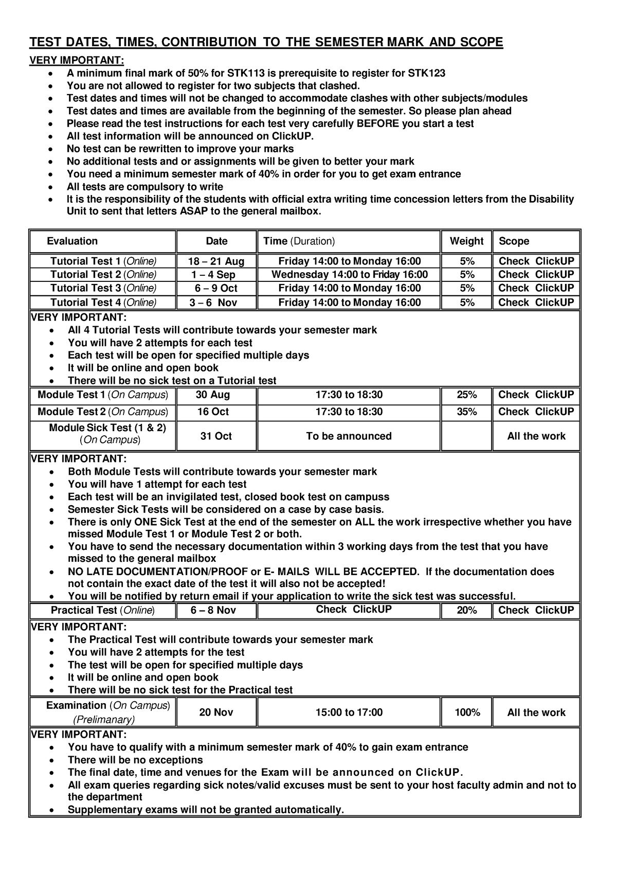 stk123-sem-2-2023-test-dates-and-composition-of-semester-mark-test