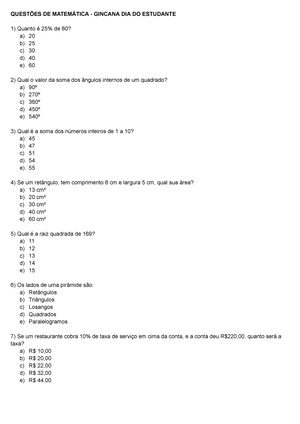 Atividade Juros Simples - Juros Simples E Compostos 1 Exerc ́ıcios ...