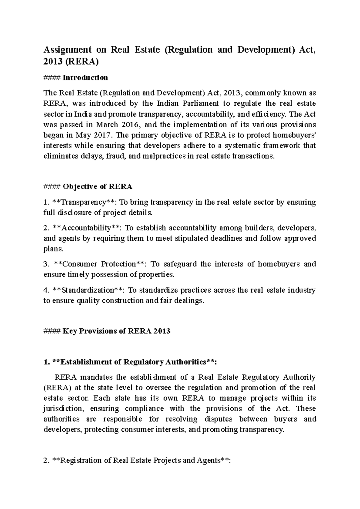 LREL PSDA - land and real estate law notes - Assignment on Real Estate ...