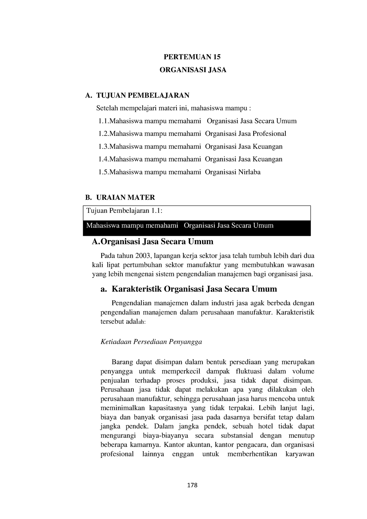 Pertemuan 15 Sistem Pengendalian Manajemen - PERTEMUAN 15 ORGANISASI ...