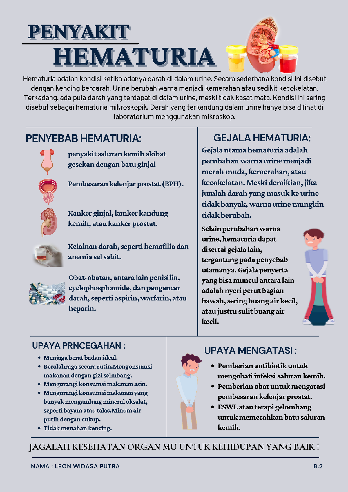 Uji Keterampilan Ipa Penyakitpenyakit Hematuria Hematuria Hematuria Adalah Kondisi Ketika 