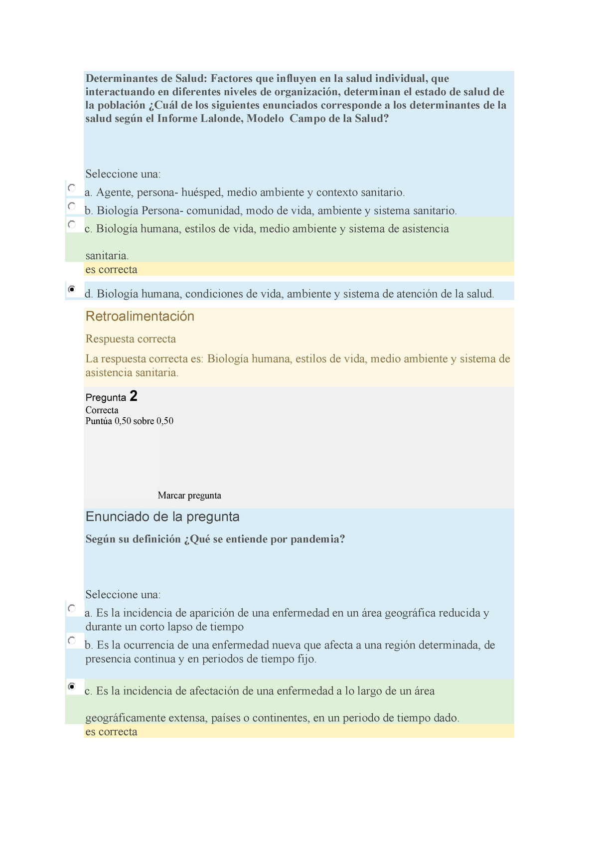 Prueba de APS II era 1 - Determinantes de Salud: Factores que influyen en  la salud individual, que - Studocu