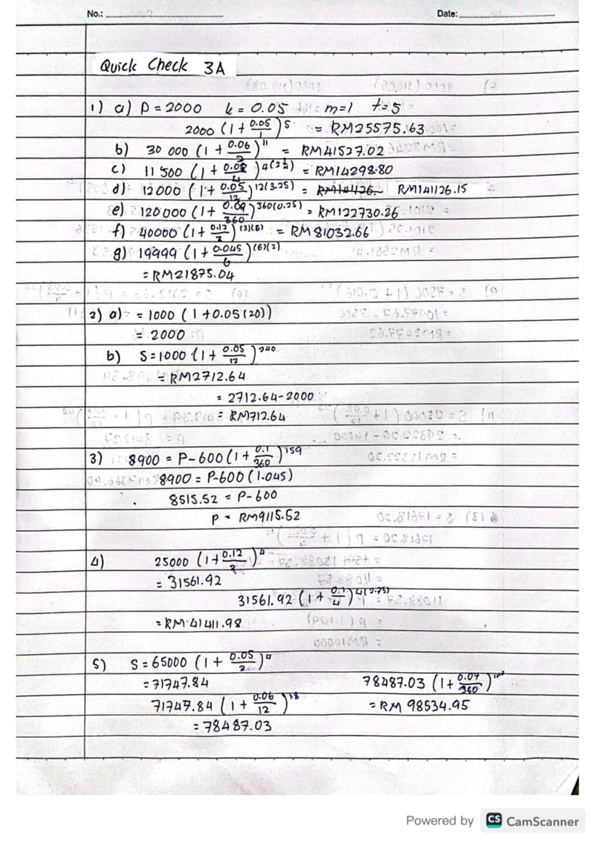 Assignment MAT - for references - Accounting - No.: CLO Date: Quick ...