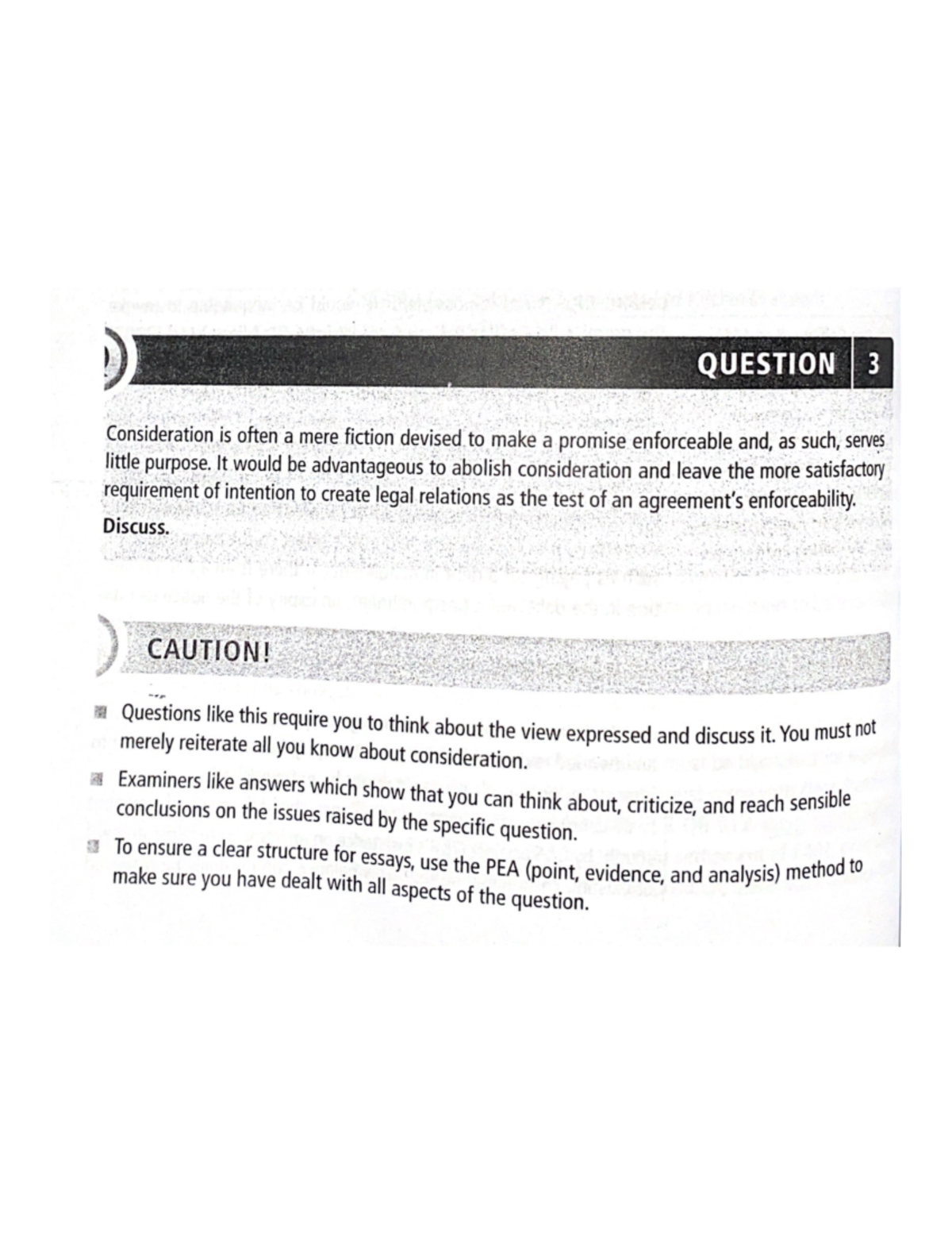 Consideration Q&A Series - contract law - Studocu