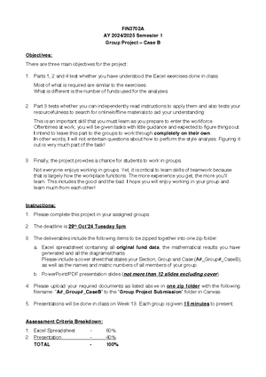 FIN3702A Cheat Sheet Test 1 - Week 1 - Investment Analysis & Portfolio ...