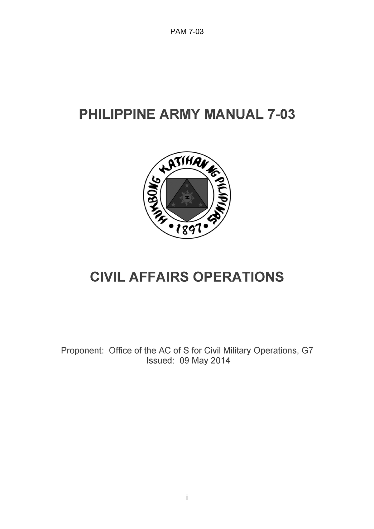 philippine army mission essay