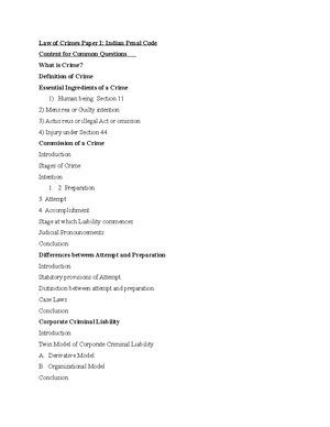 Introduction to Unnatural Offences - The offences provided in section ...
