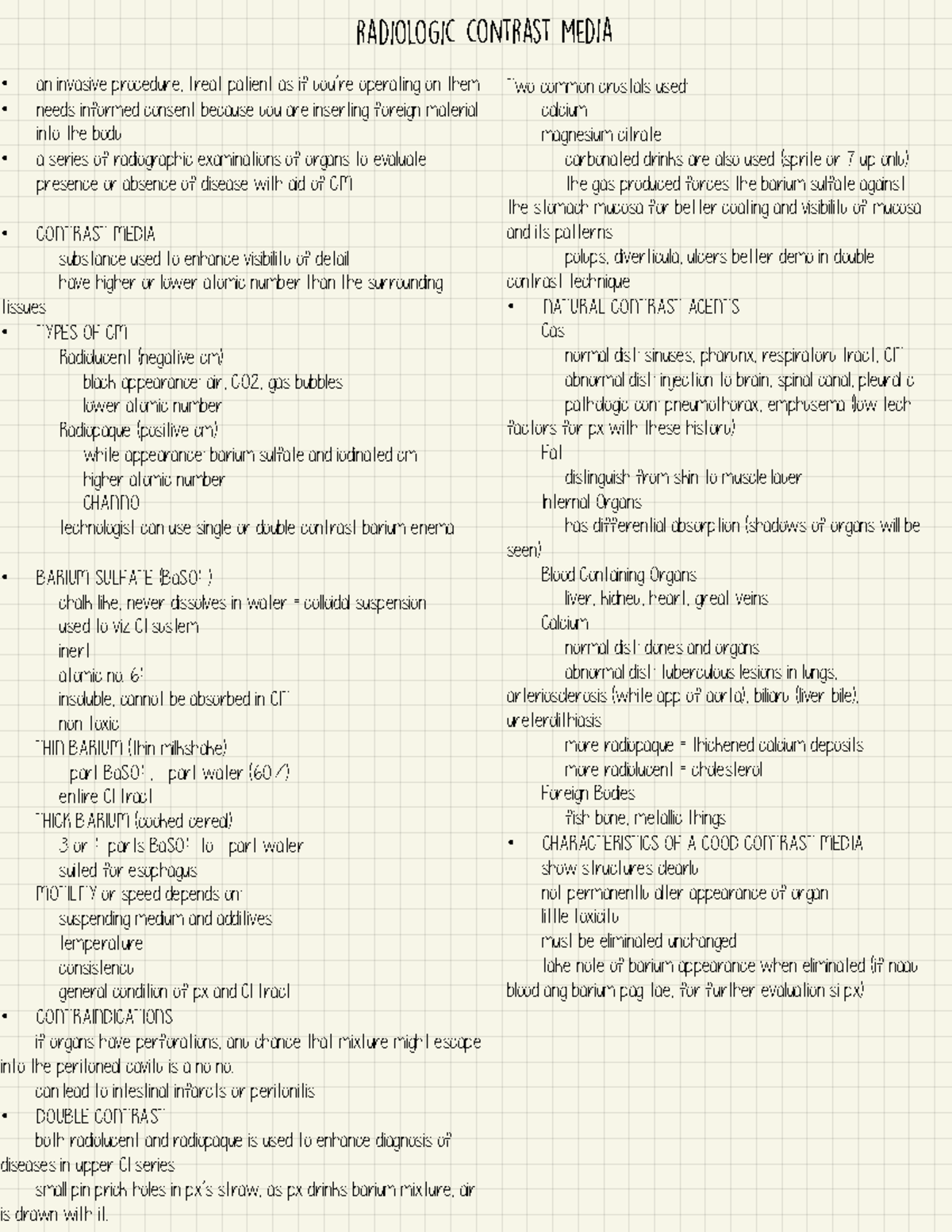 Radcon - rad con introduction - radiologic contrast media an invasive ...