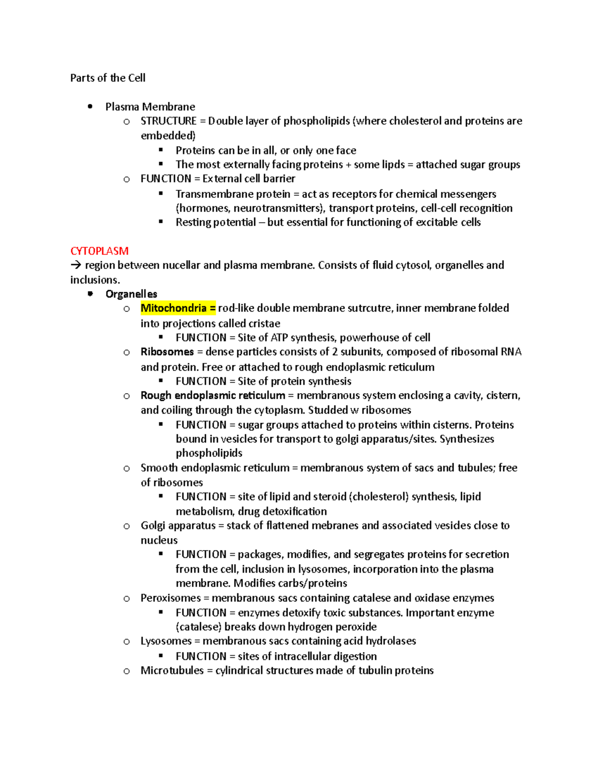 parts-of-the-cell-parts-of-the-cell-plasma-membrane-o-structure