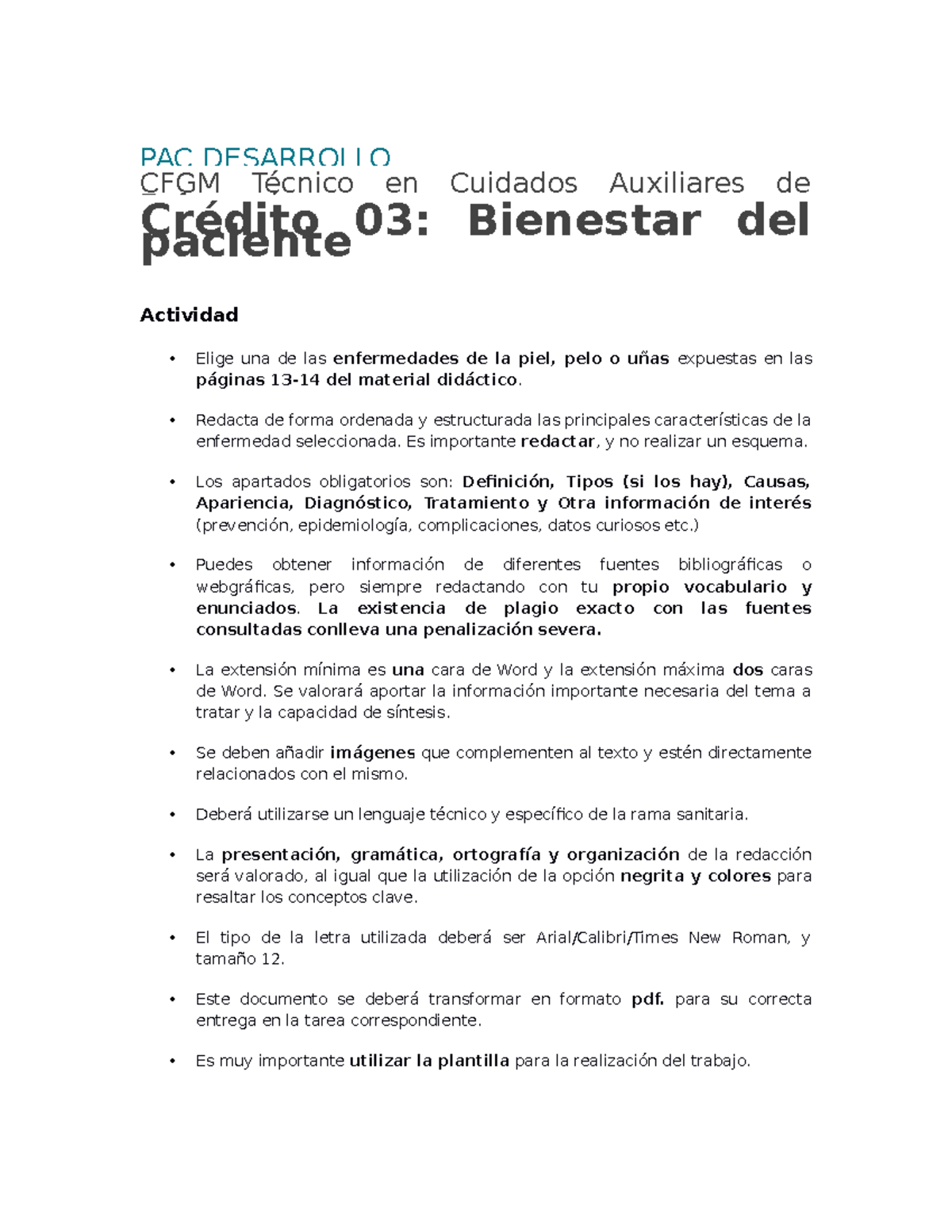 PACD C03 TCAE 1S2122-1 - dcjkdds-ñdkd - PAC DESARROLLO CFGM Técnico en ...