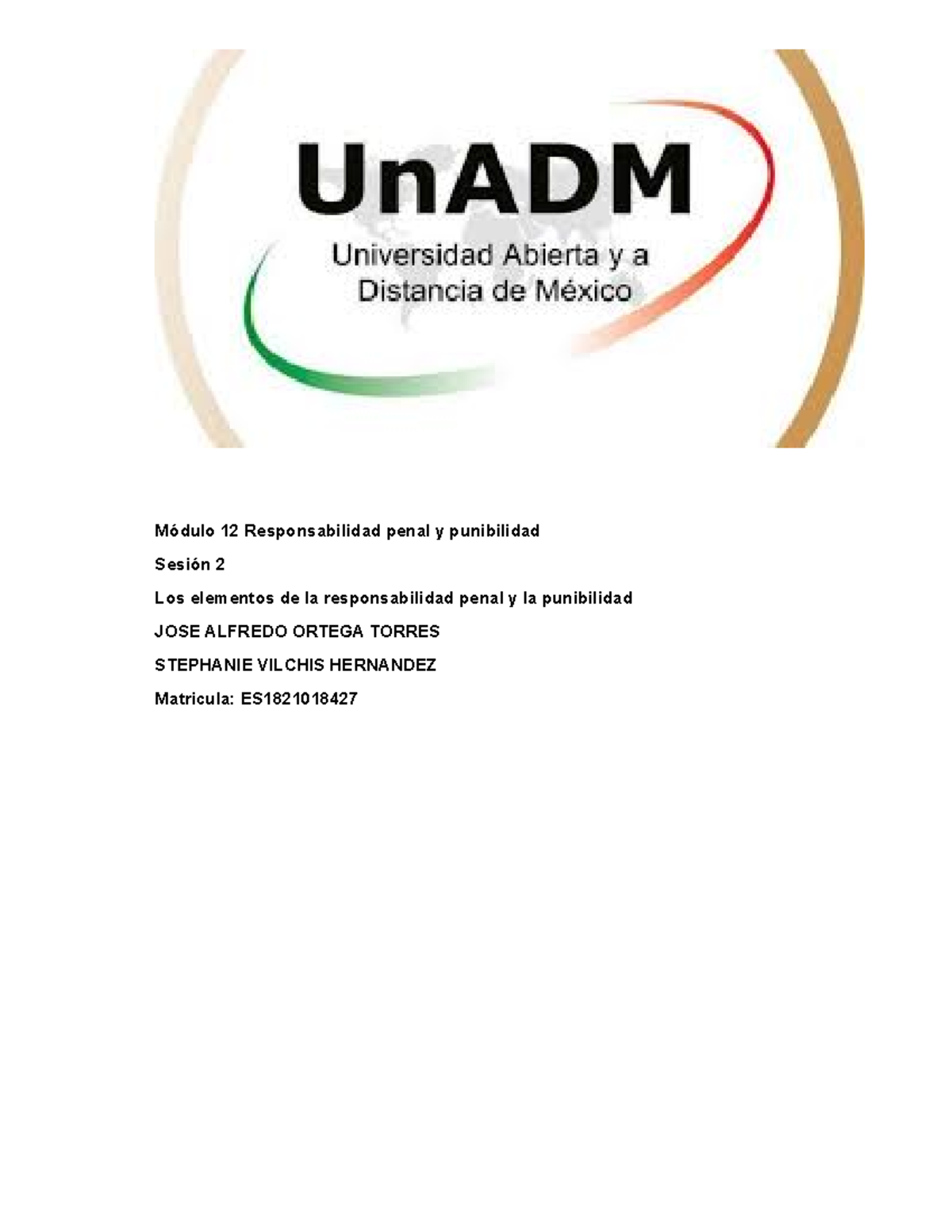 M12 U1 S2 STVH - Apuntes 1 - Módulo 12 Responsabilidad penal y ...