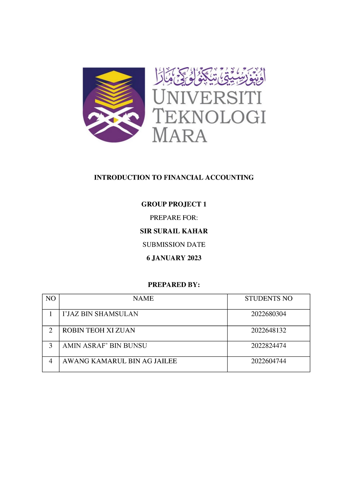 acc117 group assignment uitm