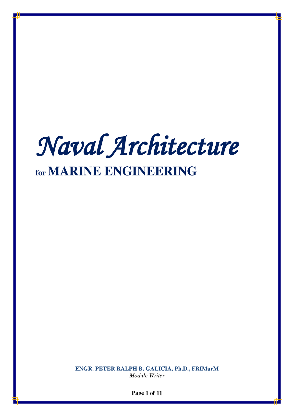 Inbound 1859662884451325688 - Naval Architecture For MARINE ENGINEERING ...