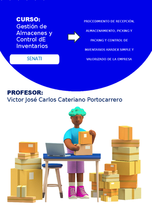 Trabajo 01 DE Gestion DE Abastecimiento - PLAN DE TRABAJO DEL ...