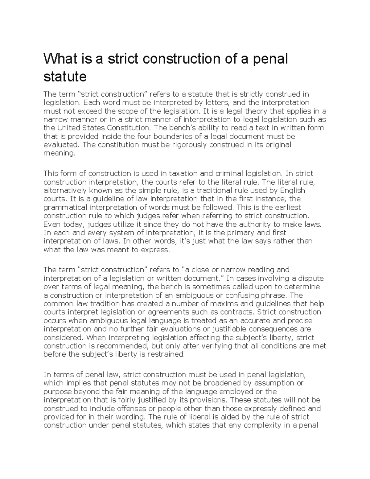 rules-relating-to-strict-construction-of-penal-statutes-what-is-a