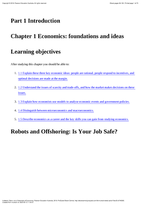 Chapter 1 - Summary Essentials of Economics - Chapter 1 Economics is used  to answer questions such - Studocu