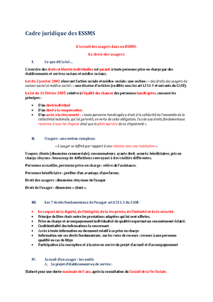 Séquence N°1 - Préambule - Cadre Juridique Des Ètablissements SÈquence ...