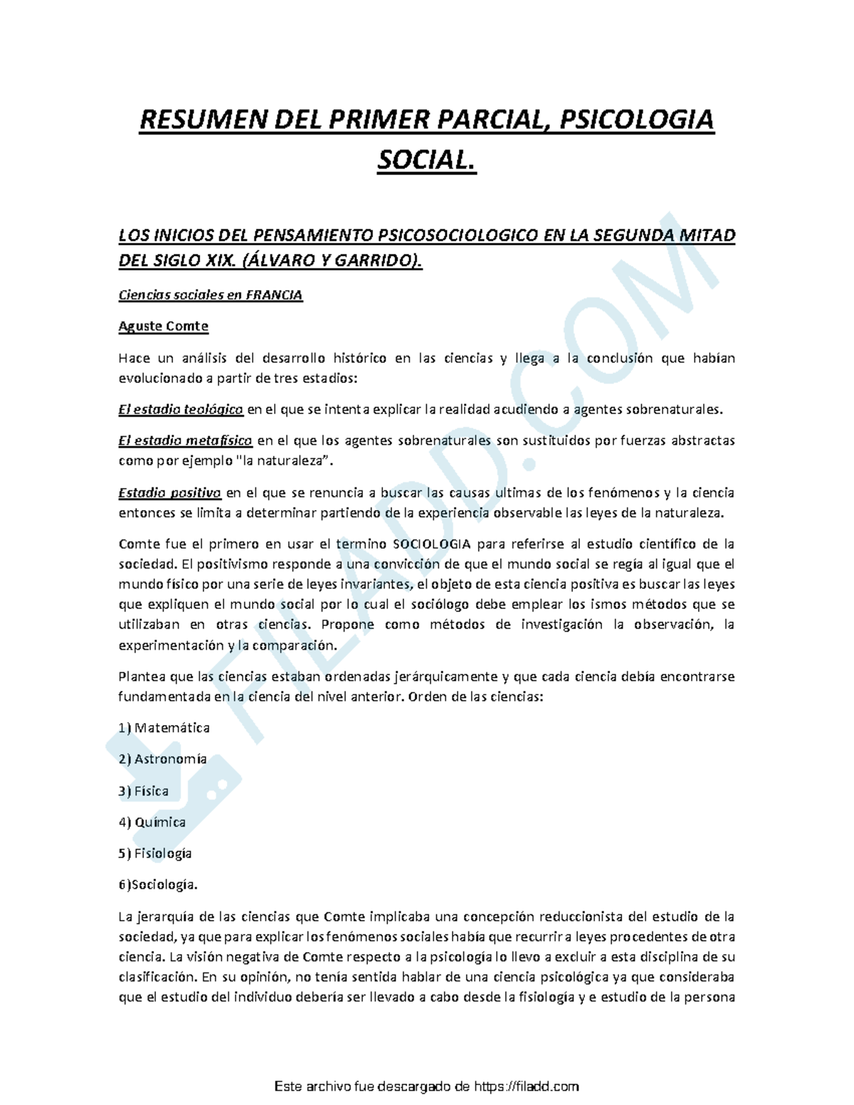 Resumen DE Psicologia Social 1ER Parcial - RESUMEN DEL PRIMER PARCIAL ...