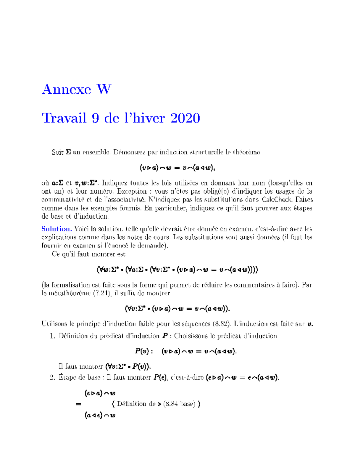 TP9H20Sol - Solution du TP 9 de 2020 - IFT1000 - Studocu