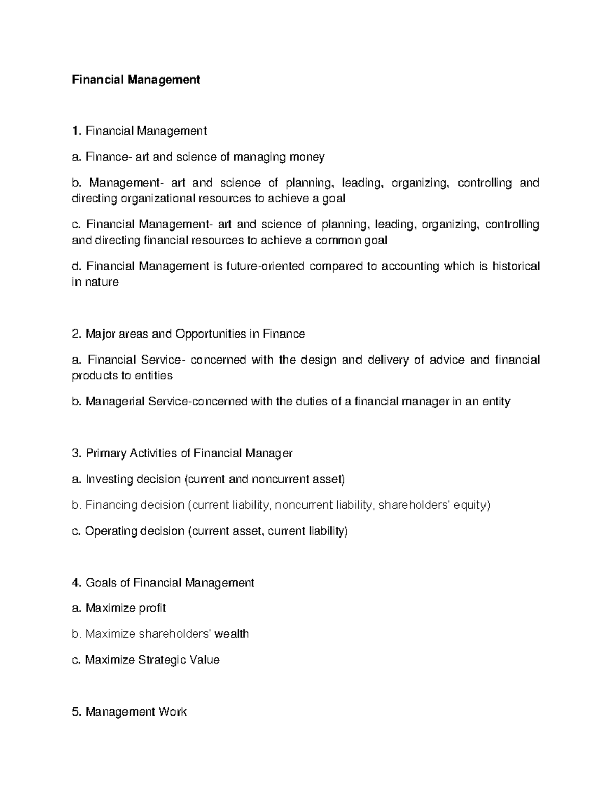 What is Financial Management Financial Management Financial