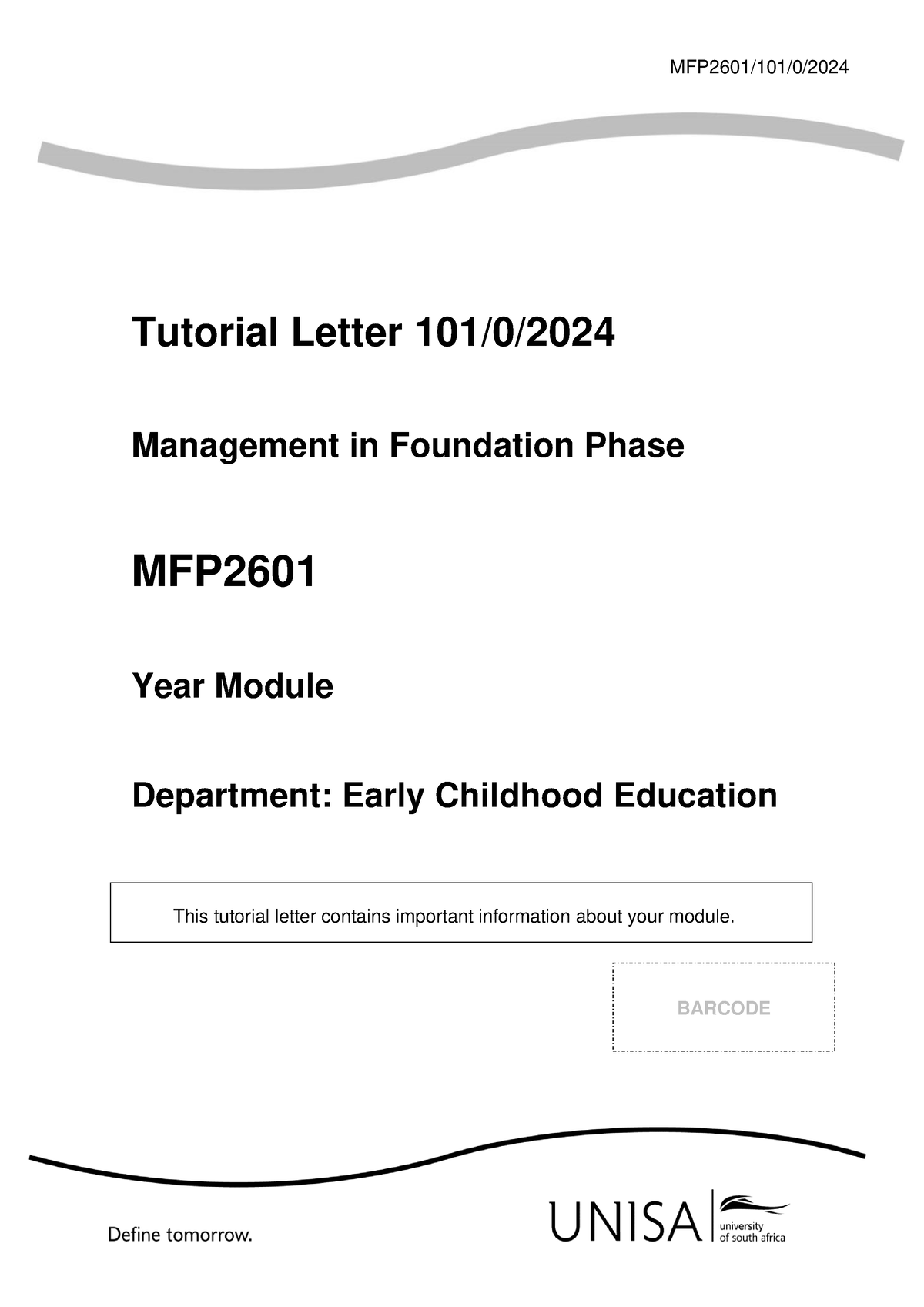 101 2024 0 B 100 MFP2601 101 0 2024 Tutorial Letter 101 0 2024   Thumb 1200 1697 