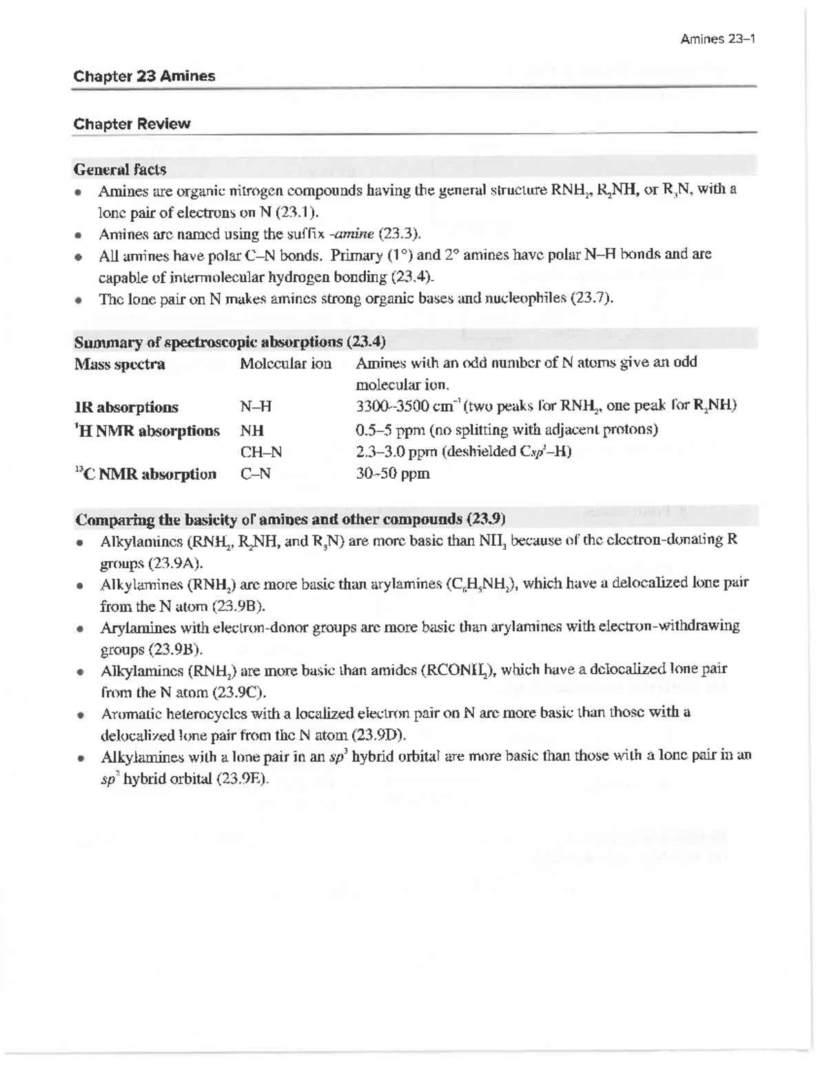 Ch23 - Smith's Organic chemistry 6th - Studocu