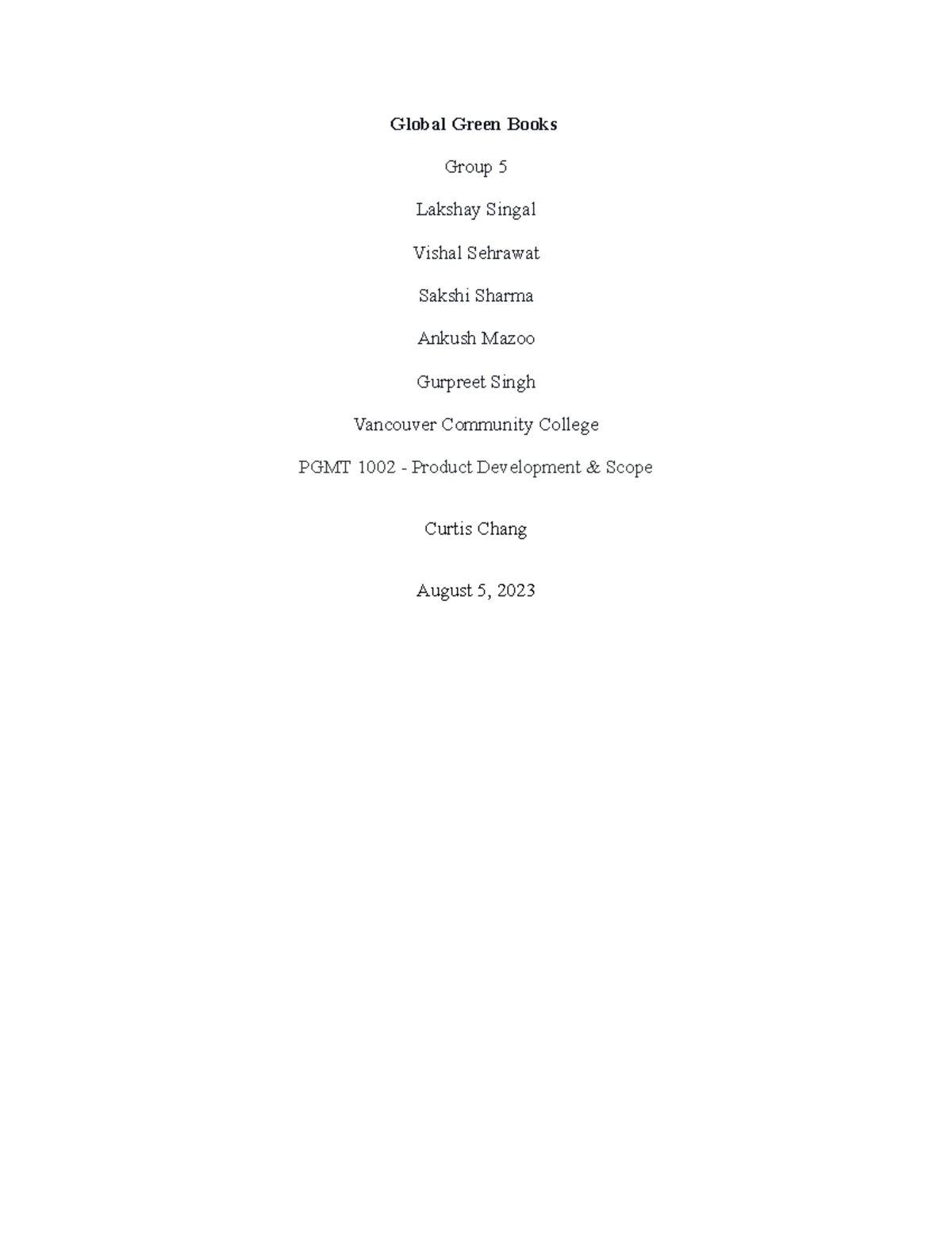 Memo - Copy - notes - MGMT 640 - UCW - Studocu