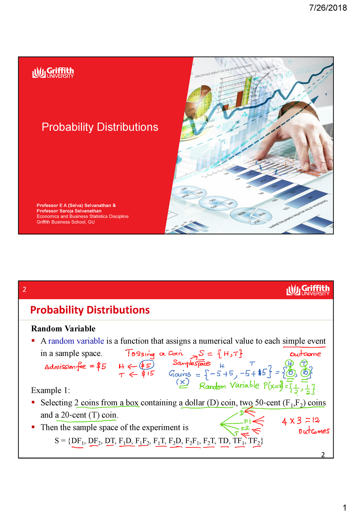 Module 3-1A Probability Distributions - Probability Distributions ...