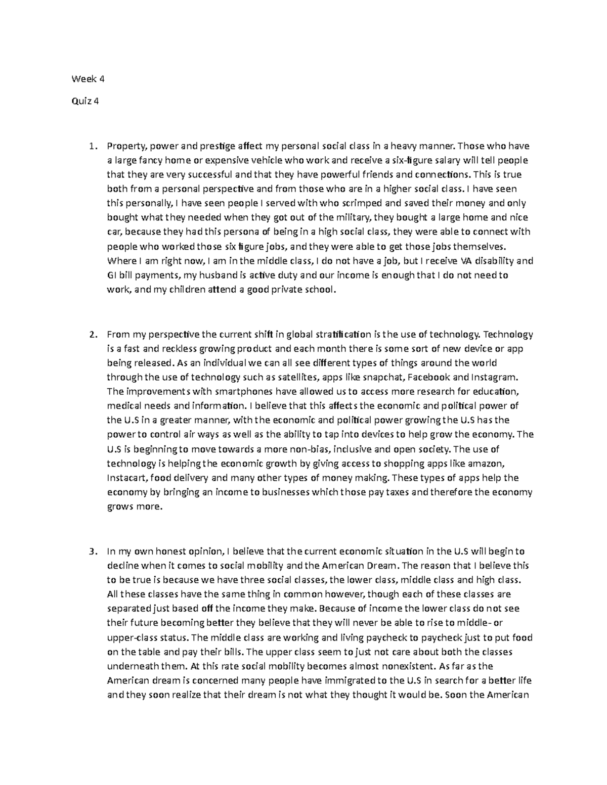 Week 4 Quiz 4 These Are The Answers To The Second Quiz Week 4 Quiz 4 Week 4 Quiz 4 These Are The Answers To The Second Quiz Week 4 Quiz 4