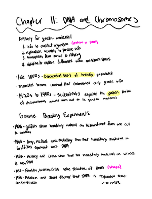 Bio Chapter 12 Notes - I YI j iressionarmemaewar Archibald Garrod first ...