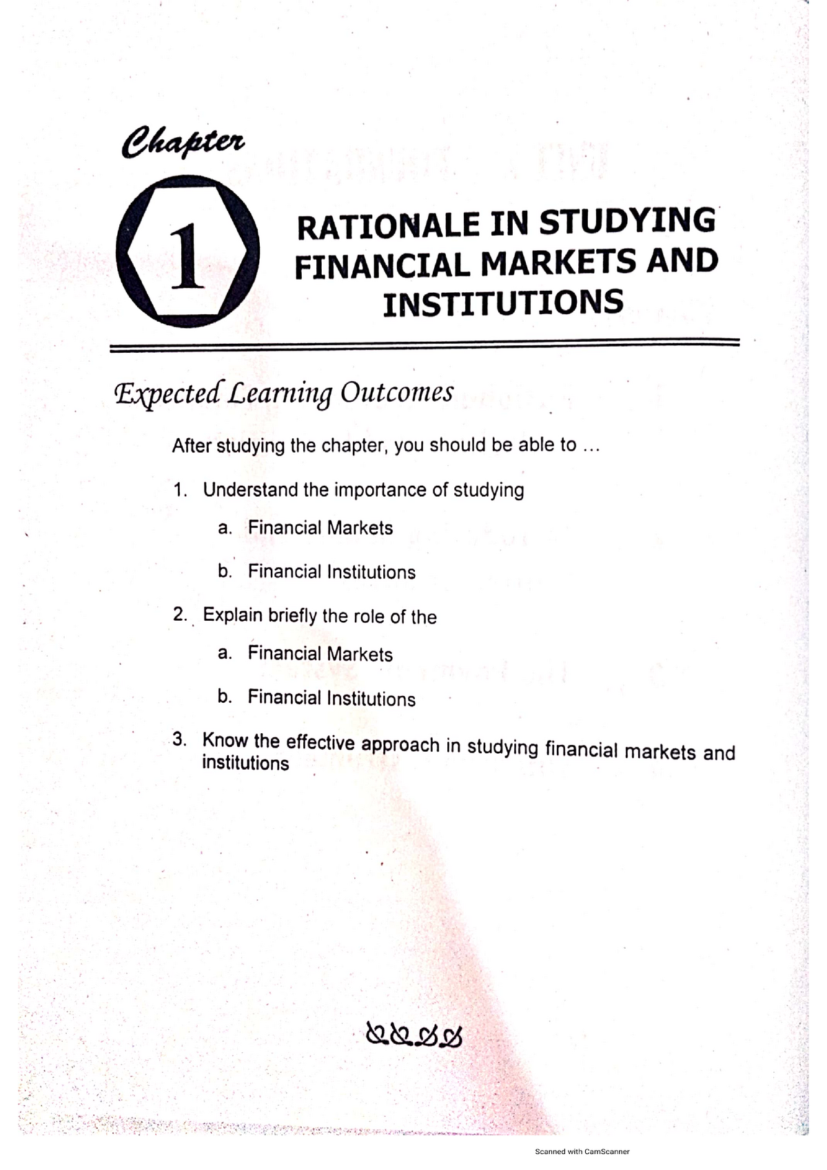 financial institutions and markets nptel assignment answers