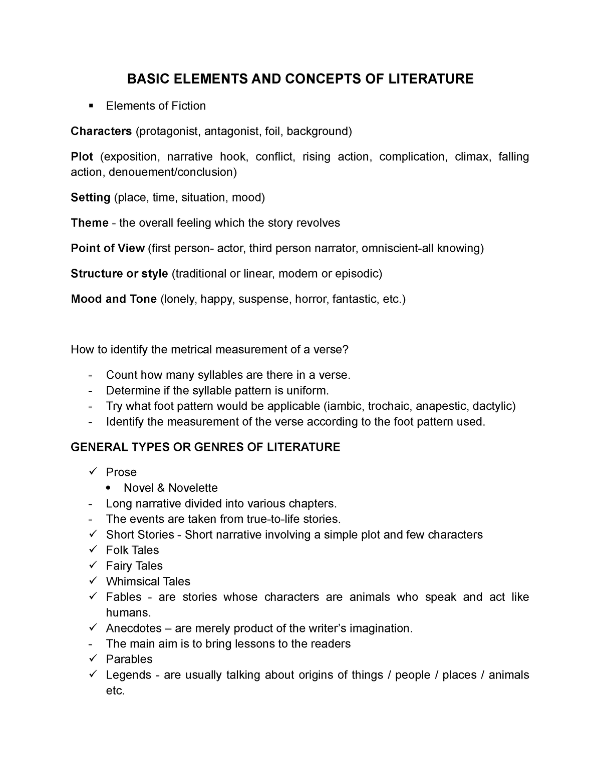 basic-elements-and-concepts-of-literature-basic-elements-and-concepts