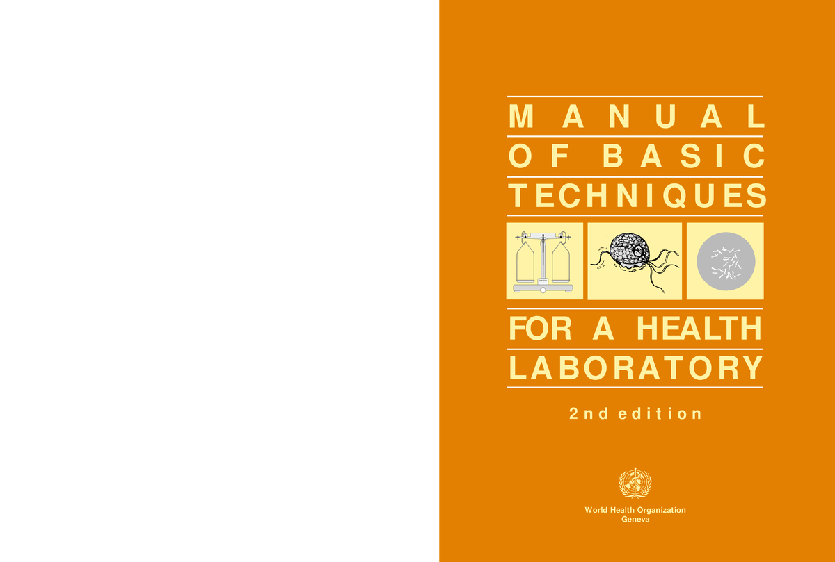 Manual Of Basic Techniques For A Health Laboratory (Part1) - WHO ...