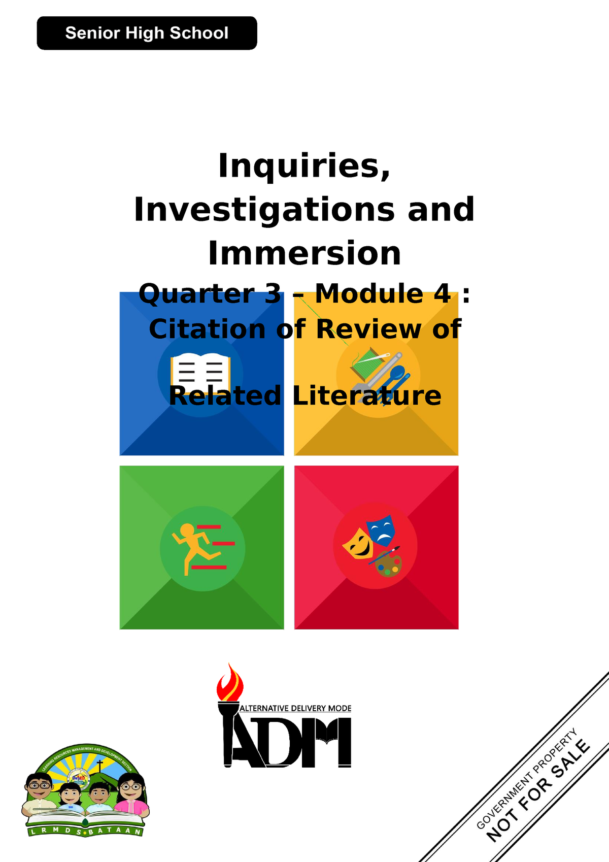 G12 Iii Module 4 For Helping Inquiries Investigations And Immersion Quarter 3 Module 4 Studocu