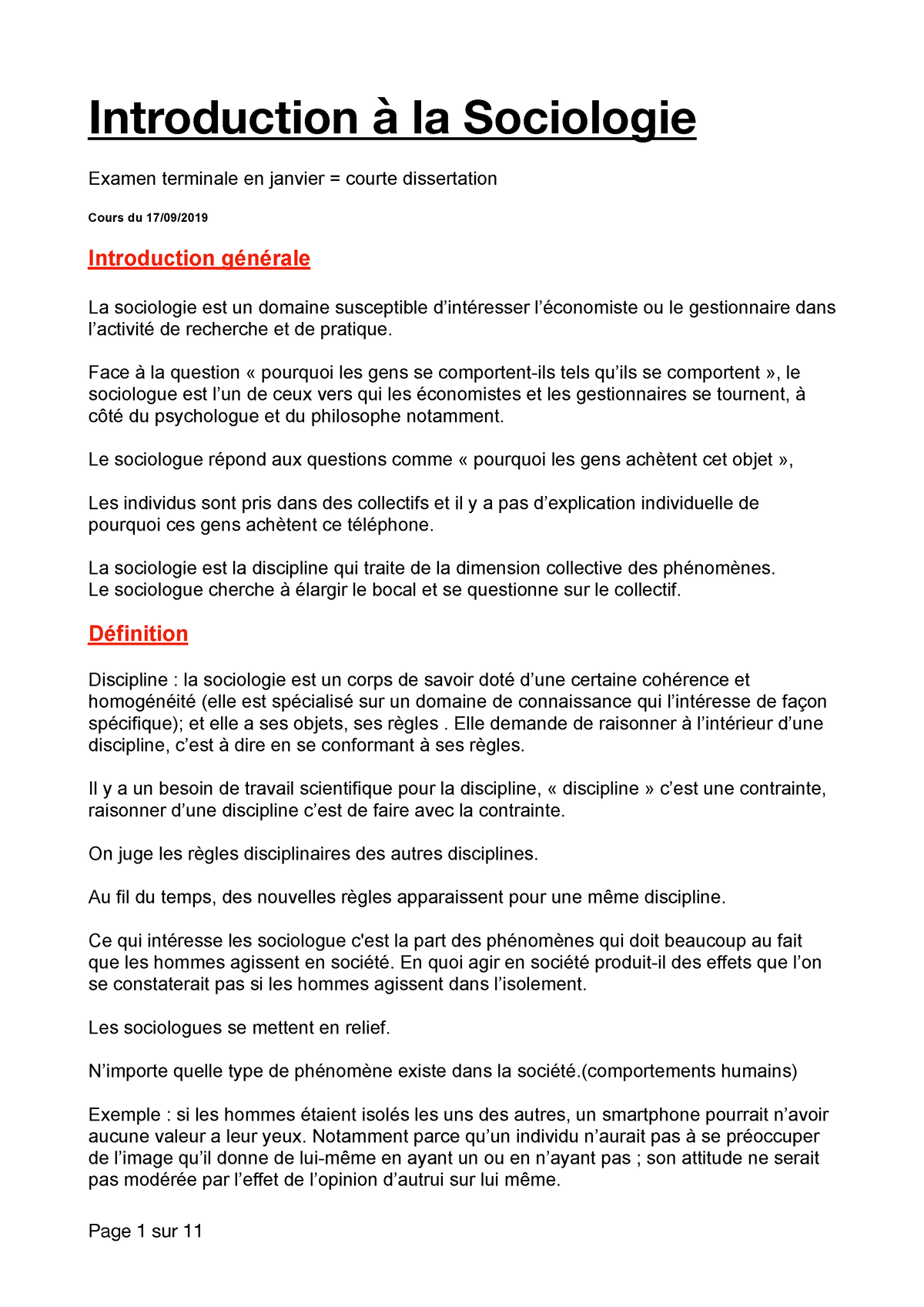 plan dissertation sociologie