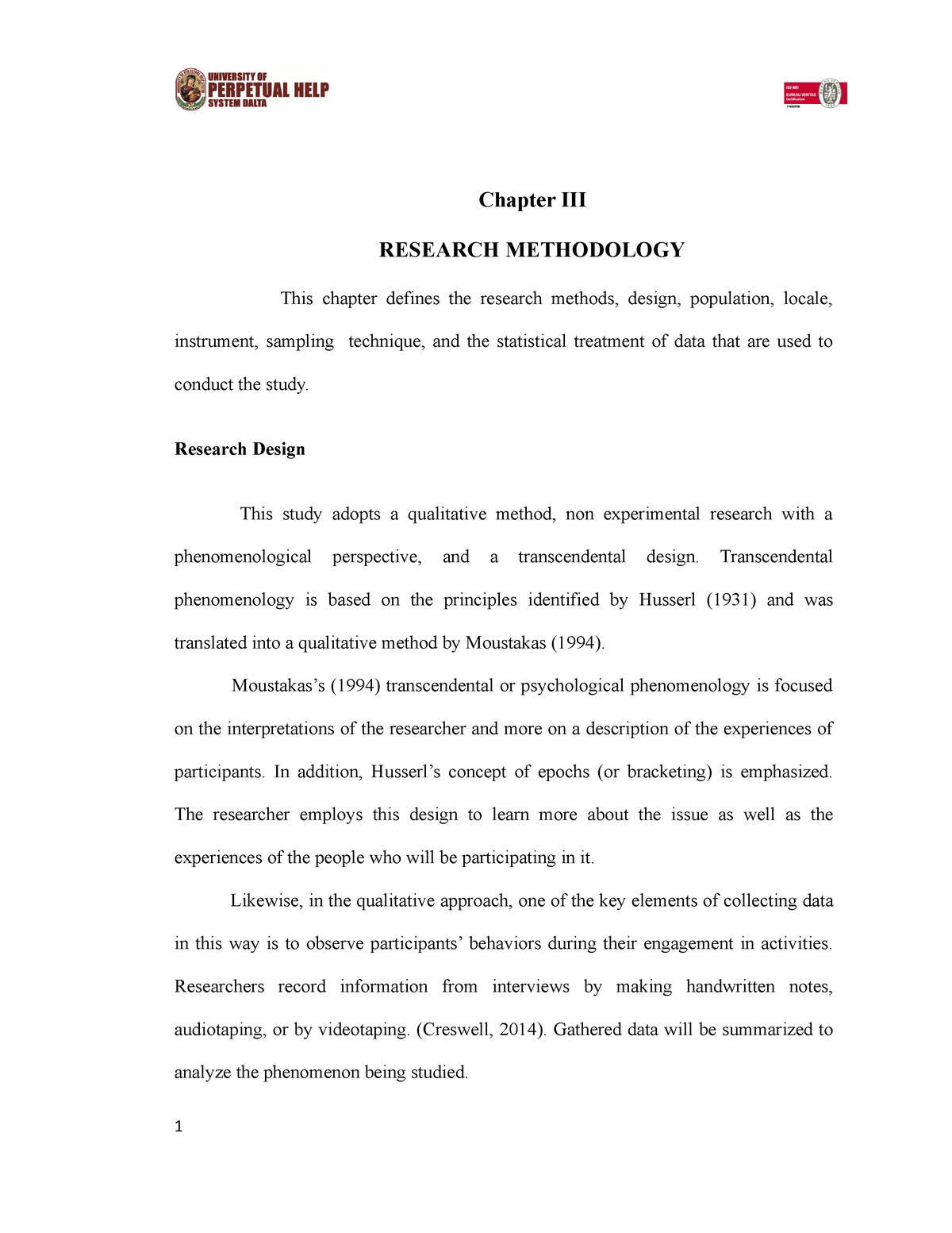 sample of secondary research paper