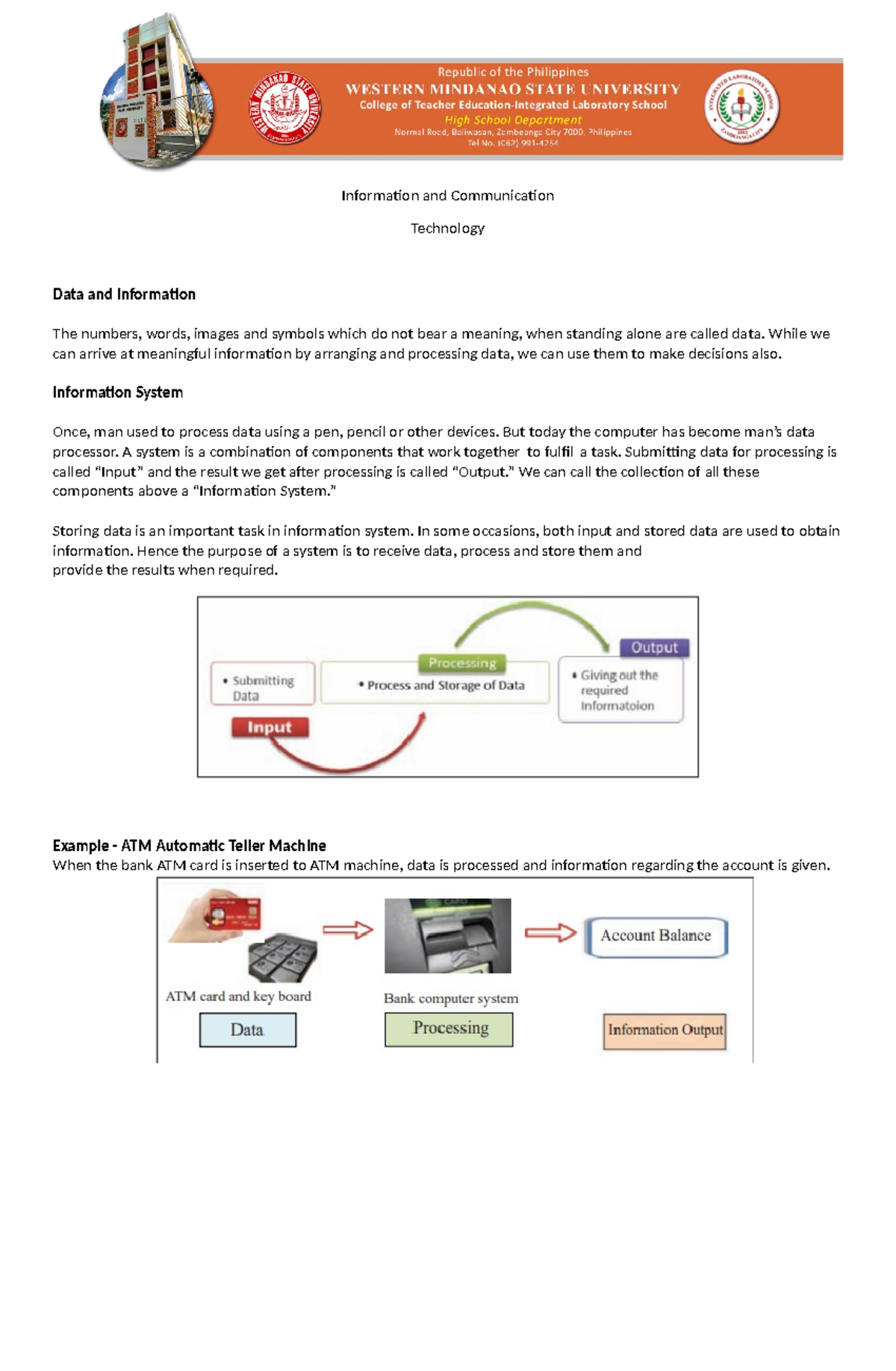 ICT-10- Lecture-1 - FAST REP - Information and Communication Technology ...