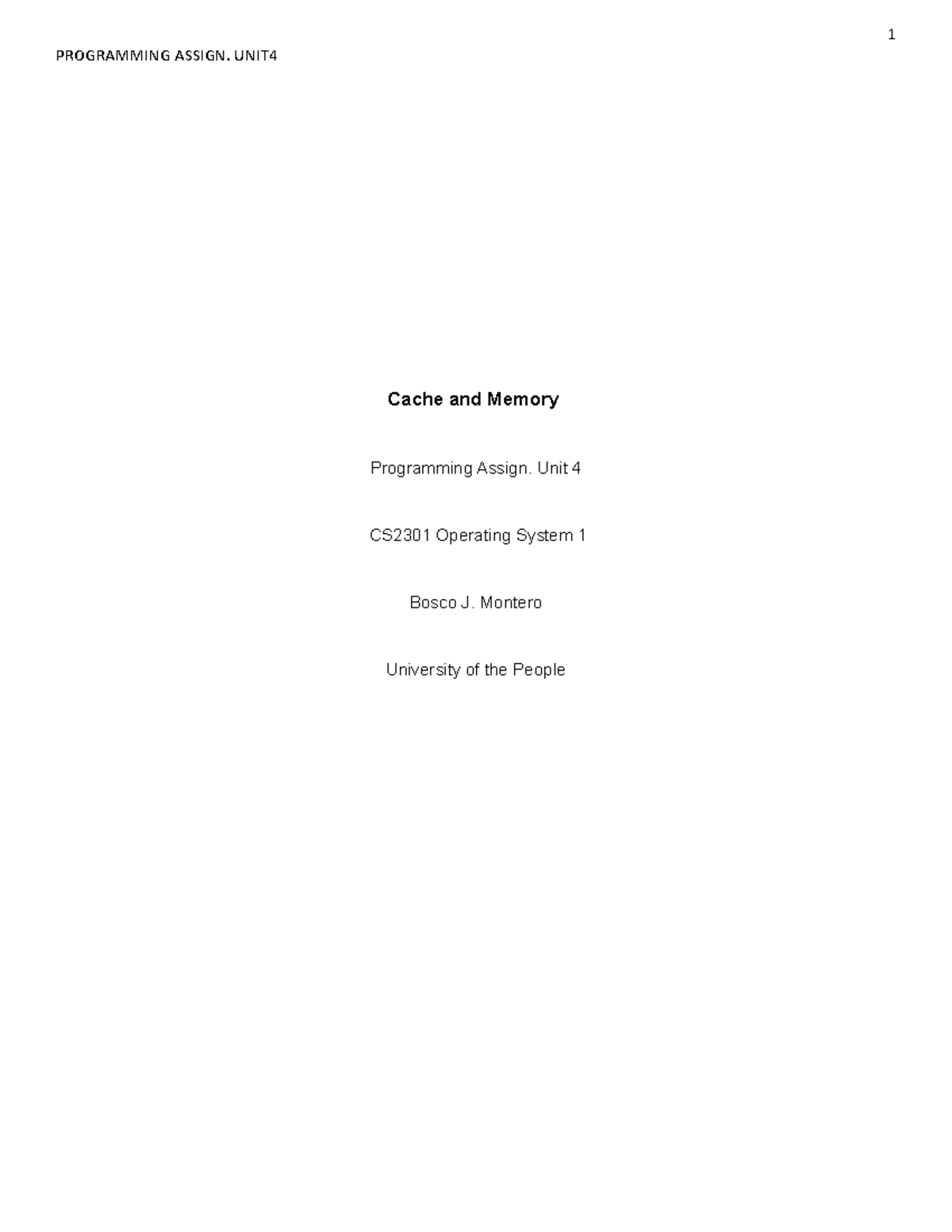 cache-and-memory-on-windows-10-programming-assign-unit-cache-and