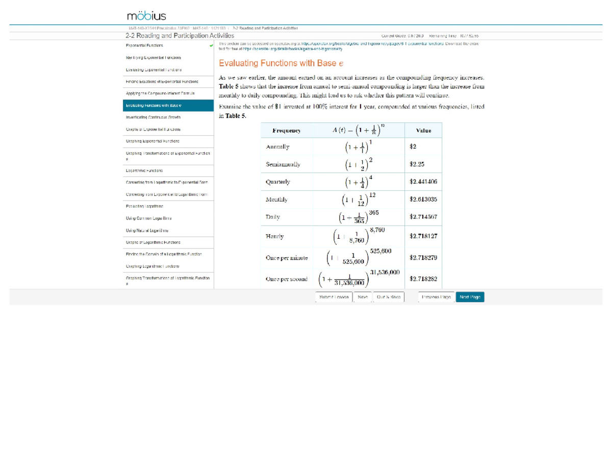 MAT140 7 - Math - Exam C1000-113 - Studocu