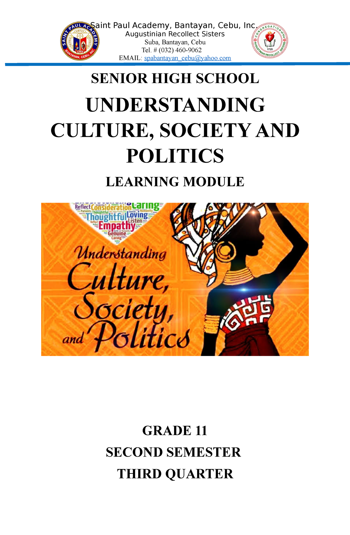 Module UCSP 12 - Understanding Culture Society And Politics - Saint ...