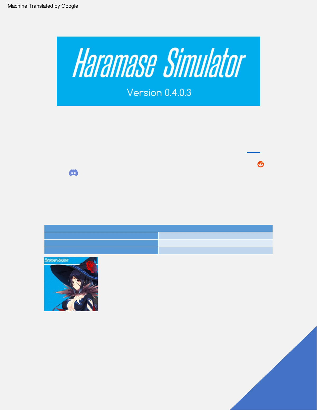 Haramase Simulator - Character Achievement Guide for v0.4.0.3 V1 - Mục lục  - Studocu